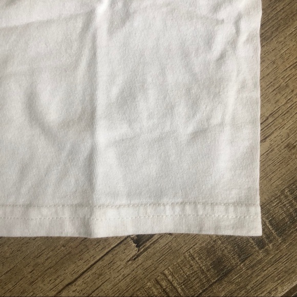 Gildan white long sleeve skunk soccer tourney T - Picture 6 of 7